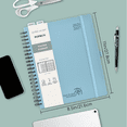 thumbnail image 3 of POPRUN Teacher Planner 2026-2027, 8.5"x11", Academic Year Lesson Plan Book for Teachers(Jul.26 - Jun.27), Weekly and Monthly with Gradebook, Inner Pocket, Leather Hard Cover for Classroom, Evergreen, 3 of 9