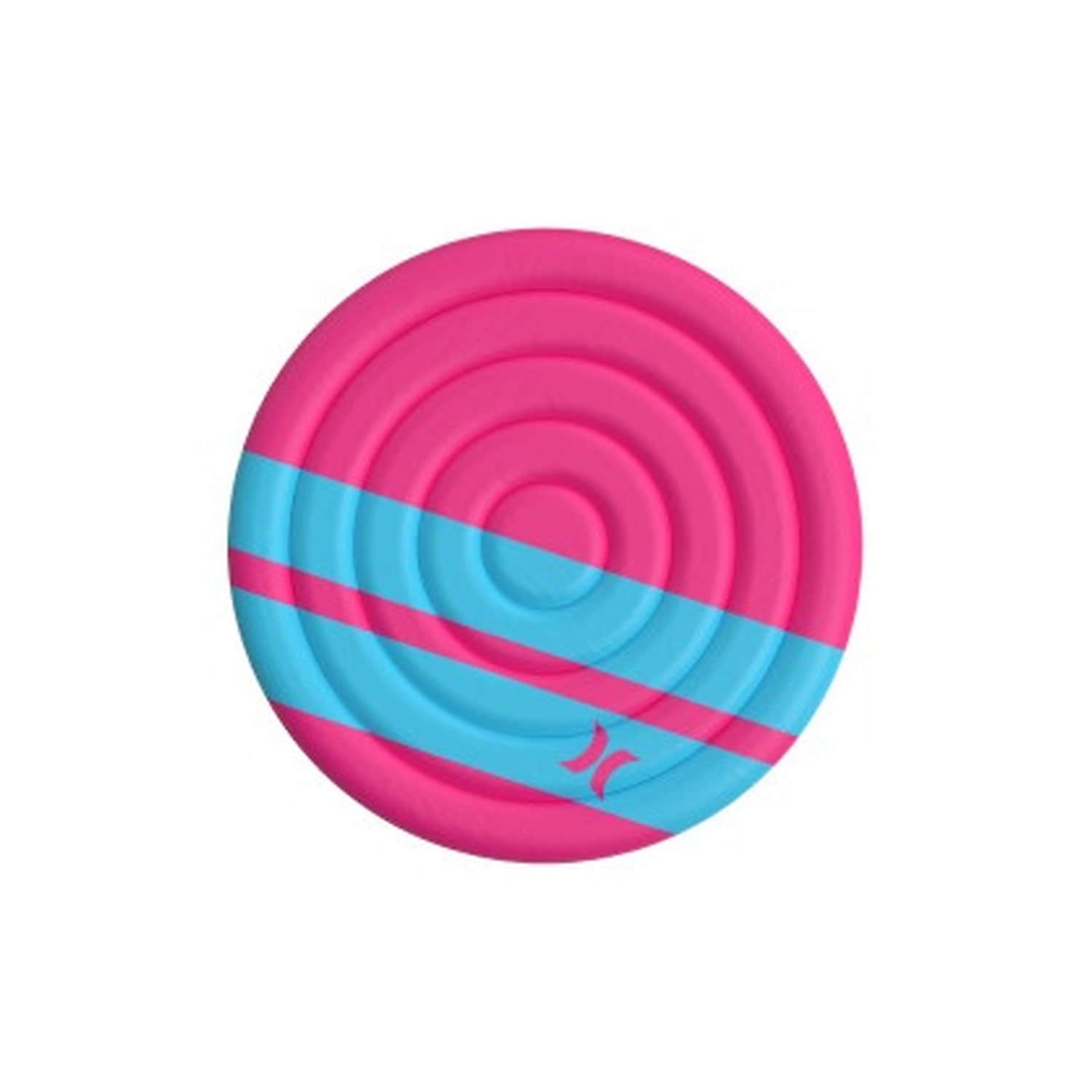 Hurley ExtraLarge Mesa Inflatable Pool Float Lounger Pink/Light Blue