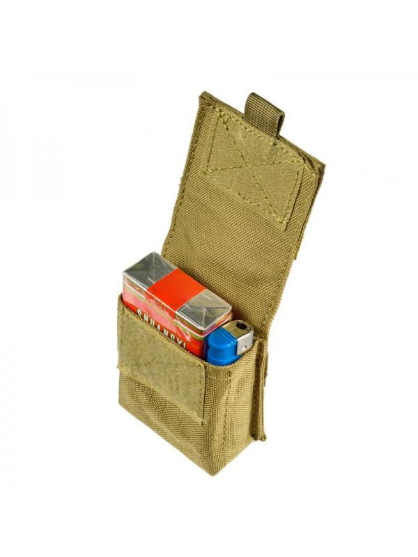 Táctico molle cigarrillos encendedor bolsa edc utility cigar waist Pack cover 