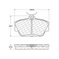 thumbnail image 2 of Centric (301.05980) Brake Pad, Ceramic, 2 of 4