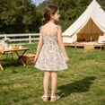 thumbnail image 6 of Tdoqot Toddler Flower Girls Dress- Sleeveless Cute Midi Dreess Crewneck Summer Casual Dresses, 6 of 6