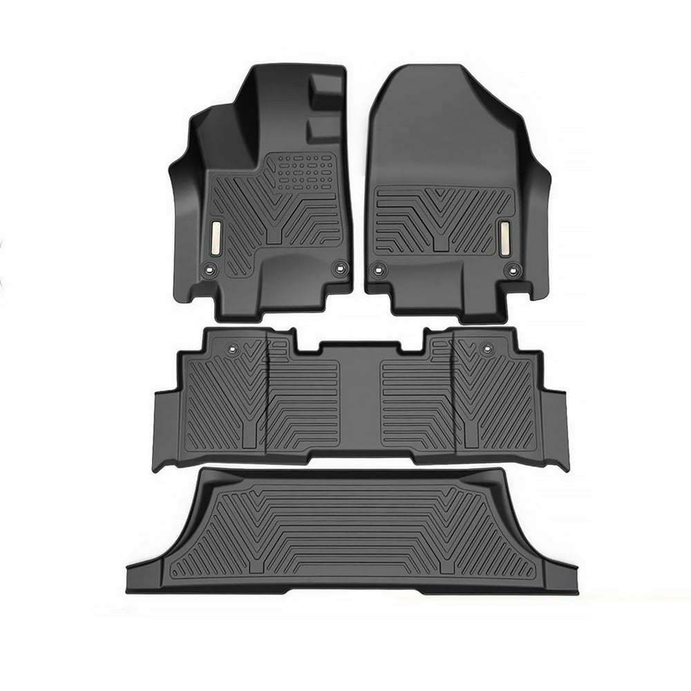 Floor Mats 3 Row Liner for 2018-2021 Honda Odyssey Heavy Duty Rubber