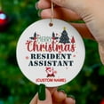 thumbnail image 4 of 2025 Coworkers Christmas Tree Decorations for Office Ceramic Ornament Gift Ideal for Women Coworker,Friends,Teachers,Work Bestie, Resident Assistant Ornament QamSRp (Resident Assistant), 4 of 4