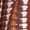 CHESTNUT MULTI, variant on Women's Contrast Trim Striped Crochet Open Front Duster