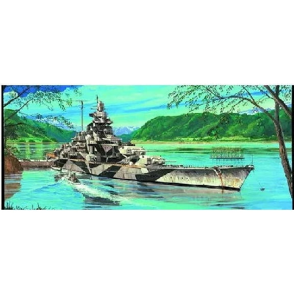 Trumpeter 05712 1/700 Tirpitz 1944 Battleship plastic model kit