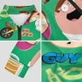 thumbnail image 6 of Family Guy Cartoon Teen Sweatshirts Zipper Hoodies Jacket Coat With Pockets Daily Hooded Hoody For Boys And Girls, 6 of 7