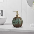 thumbnail image 3 of BinKFF Fruit Vegetable Shaped Soap Dispenser with Plastic Pump, Refillable Lotion Soap Bottle, Lotion Bottle, Hand Soap Dispenser, Home Decoration-Pumpkin Halloween Decorations, 3 of 6