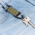 thumbnail image 5 of Unique Bargains Belt Keeper Key Clip and Hanging Buckle Keychain Green, 5 of 6