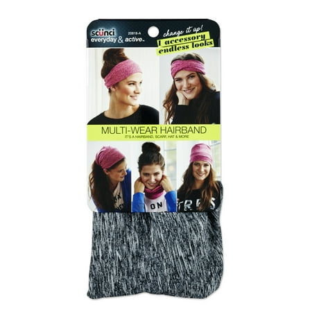 Mesh Headwrap - Scunci 1-pk Multiwear Headwrap