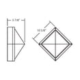 thumbnail image 2 of Eurofase Lighting 19215 Outdoor Sconce 1 Light 10-5/, 2 of 2