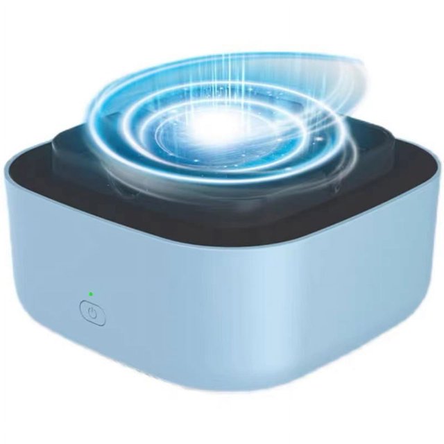 Cenicero sin humo, cenicero purificador con 1 almohadilla de filtro de repuesto, succión de iones negativos envolvente de 360 grados, función de temporizador de apagado automático, para el hogar