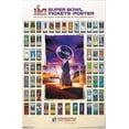 thumbnail image 2 of NFL League - Super Bowl LVI - Tickets Canvas Wall Poster, 14.725" x 22.375", 2 of 4