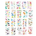 thumbnail image 2 of kurtrusly Cartoon Dinosaur Plant Body Tattoo Sticker Stamping Women Girl Female Temporary Decal Decor, 2 of 6