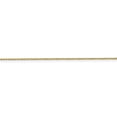 thumbnail image 3 of Collier Chaîne Câble Rond en Or Jaune 14k 24 Pouces.9mm Charme, 3 of 9