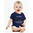thumbnail image 3 of Tstars Boys Unisex Video Game Gift for Gamer Shirt Player 3 Has Entered the Game Gift for 3rd Third Child Cool Funny Humor Nerdy Geek Gaming Birthday Gift for Son Baby Shower Baby Bodysuit, 3 of 6