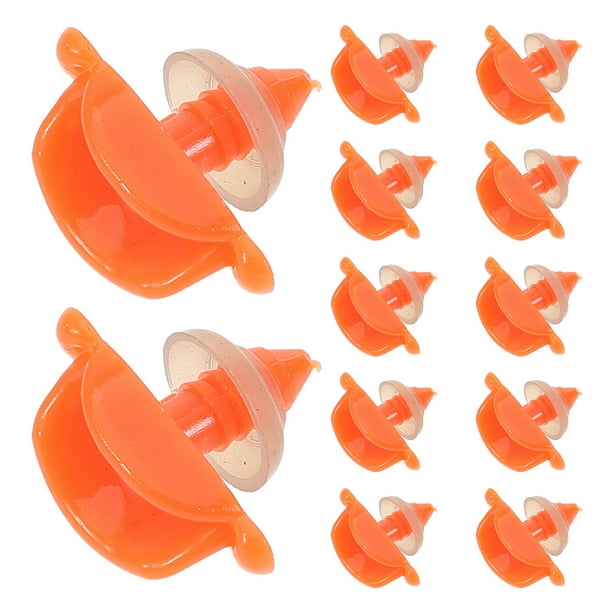 30 Uds. De boca de pico de pato de plástico DIY para manualidades y muñecos de peluche, repuesto de pico de pato, juguetes de peluche, marionetas, boca de pato DIY
