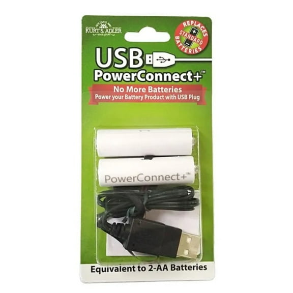 Kurt S. Adler 2-AA USB Power Connect and Converter