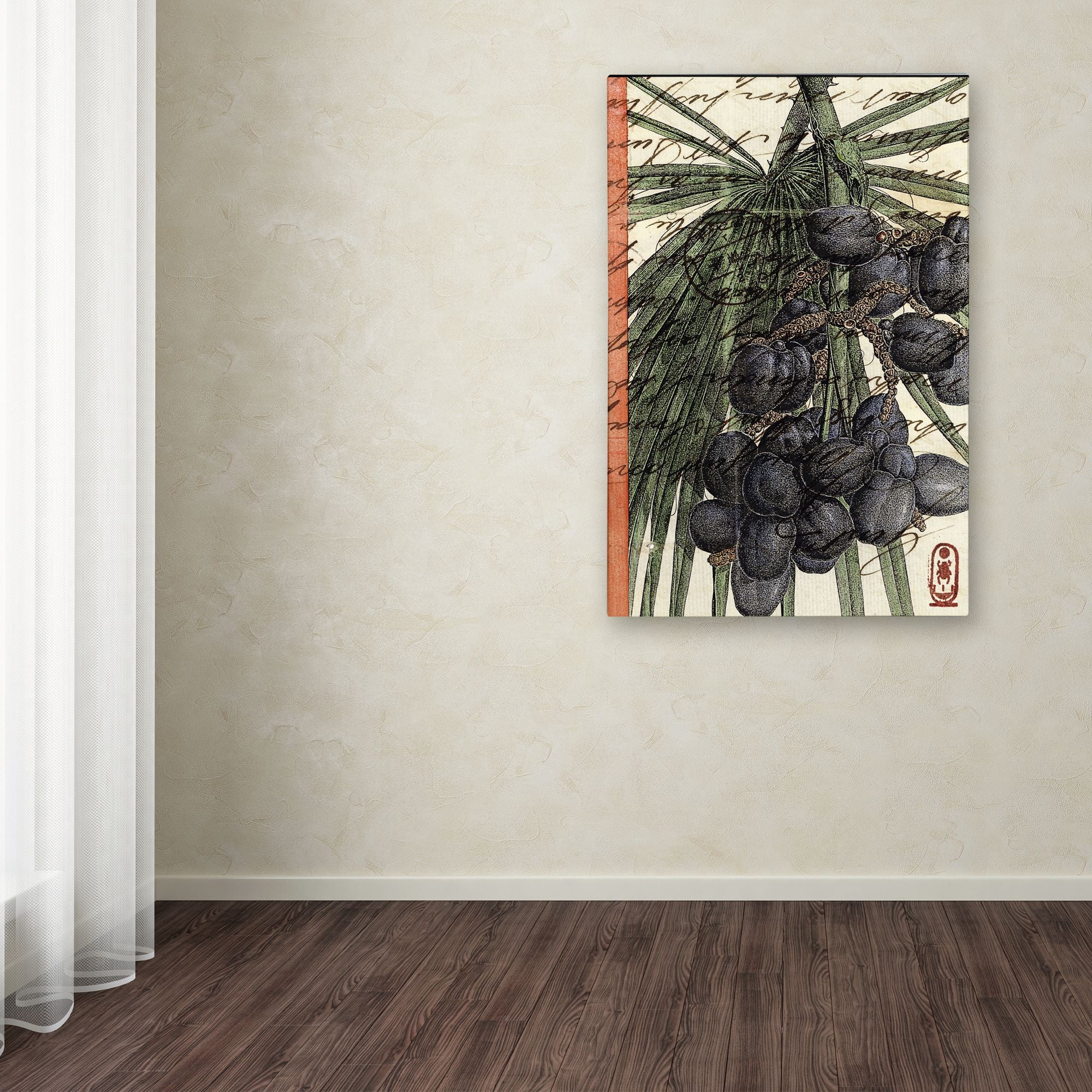 Trademark Fine Art 'Plums' Canvas Art by Nick Bantock