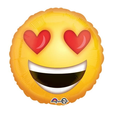 Celebrations Love Emoticons 18 Multi-color Balloon Celebrations Love Emoticons 18 Multi-color Balloon