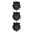 thumbnail image 2 of Advancent Resin Lion Head Statue Office Living Animal Room Gift Sculpture Type1 NO1, 2 of 6