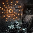 thumbnail image 3 of MesaSe  Halloween Spider Web Lights Halloween Decoration LED Spider Web String Lights Decor for Wall Yard Terrace, 3 of 9