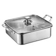 thumbnail image 5 of Dual-side Hotpot Pot Thickened Divided Hot Pot Multi-function Shabu Hot Pot with Lid, 5 of 5