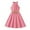 Pink, variant on Rovga Easter Dresses For Girls Children Dress Spring Summer Solid Color Halter Casual Dress With Belt 7-8 Years