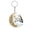 C, variant on Pet Memorial Keychain Acrylic Cats Loss Gifts Flat 2D Print Double Sided HD Key Design Pet Moon Printed For Cat Parents
