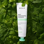 (3 pack) Boka Fluoride Free Toothpaste, Nano Hydroxyapatite Toothpaste, Appropriate for Sensitive Teeth - Ela Mint Flavor, 3.4 fl oz