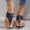 Blue, variant on Latrodar Thong Sandals for Women Flip-Flops for Women Slide Sandals Split Toe Womens Sandals Athletic Comfortable Stretch Flowers Sandals Pull-On Shoes Medium Solid Sandals for Ladies Vacation Mom