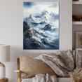 thumbnail image 2 of Designart "Alaska White-Capped Summits" Landscapes Metal Art Living Room, 2 of 5