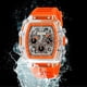 thumbnail image 3 of Reloj Transparente De Moda Para Hombre, Correa De Silicona De Cuarzo Analógico, Reloj De Negocios Transparente A Prueba De Agua Hasta 50M Para Bodas, 3 of 7