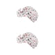 thumbnail image 2 of Billuyoard Gorros de ducha Estampado de flores Impermeable Elástico Ajustable Colorido Sombrero Mujeres Niñas Accesorios de baño Rosa punto punto gris rosa 2Conjunto, 2 of 6