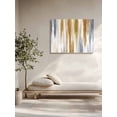 thumbnail image 5 of Brown Gray Wall Art for Living Room,Canvas Picture Wall Decor for Bathroom Bedroom,Vintage Abstract White Ombre Texture Painting Artwork for Office Kitchen Hallway Dining Room Home Decor 20"x24", 5 of 8