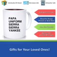 thumbnail image 2 of Leaving Gifts Ideas Joke Funny Retirement Gift Mugs For Work Colleagues Friends Him Her Boss Nato Phonetic Alphabet 32, Ceramic Novelty Coffee Mug, Tea Cup, Gift Present For Birthday, Ch, 2 of 2