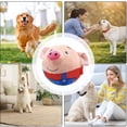thumbnail image 7 of Active Moving Pet Plush Toy, Interactive Dog Toys Talking Moving Dog Ball Toy, Washable Cartoon Pig Plush Sound Electronic Herding Ball for Dogs, Shake Bounce Boredom Toys for Dog, Cats, 7 of 7