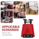 thumbnail image 3 of TABLETREANDS Accesorio Para Batería Cowbell Rojo Con Control De Sonido Y Tira Para Reducir Ruido, 3 of 8