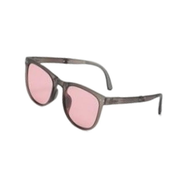 de Sol Plegables para Mujer Marco Ligero de Sol Polarizadas de Conducción de Verano para Deportes Senderismo Ciclismo lente rosa Macarena Gafas plegables