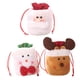 thumbnail image 1 of De Dulces De Navidad, Bolsas De Manzana, Lindo Muñeco De Nieve, Papá Noel, Ciervo, Bolsas De Regalo Para Festivales Y Decoraciones. 3 Bolsas seitruly HA045212-01, 1 of 6