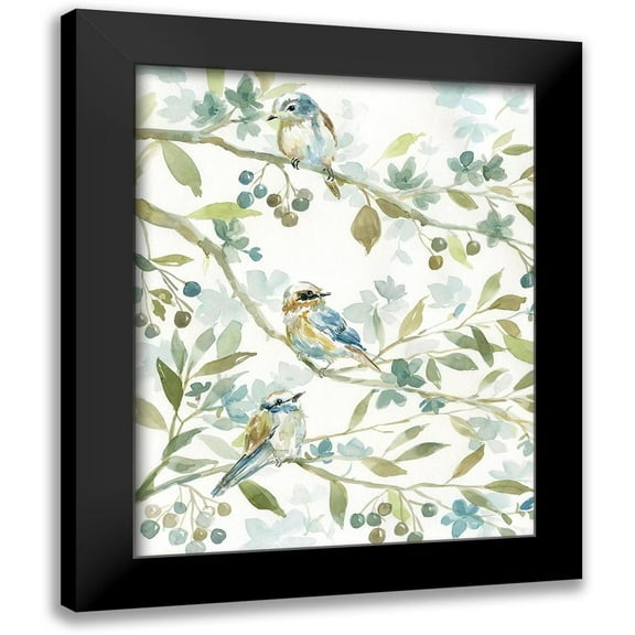 Robinson, Carol 12x14 Black Modern Framed Museum Art Print Titled - Spring