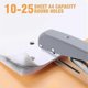thumbnail image 4 of Heavy Duty Single Hole Punch,Hole Puncher 25 Sheets Capacity Paper Punch for Paper ID PVC Cards Scr 26-27s, 4 of 5
