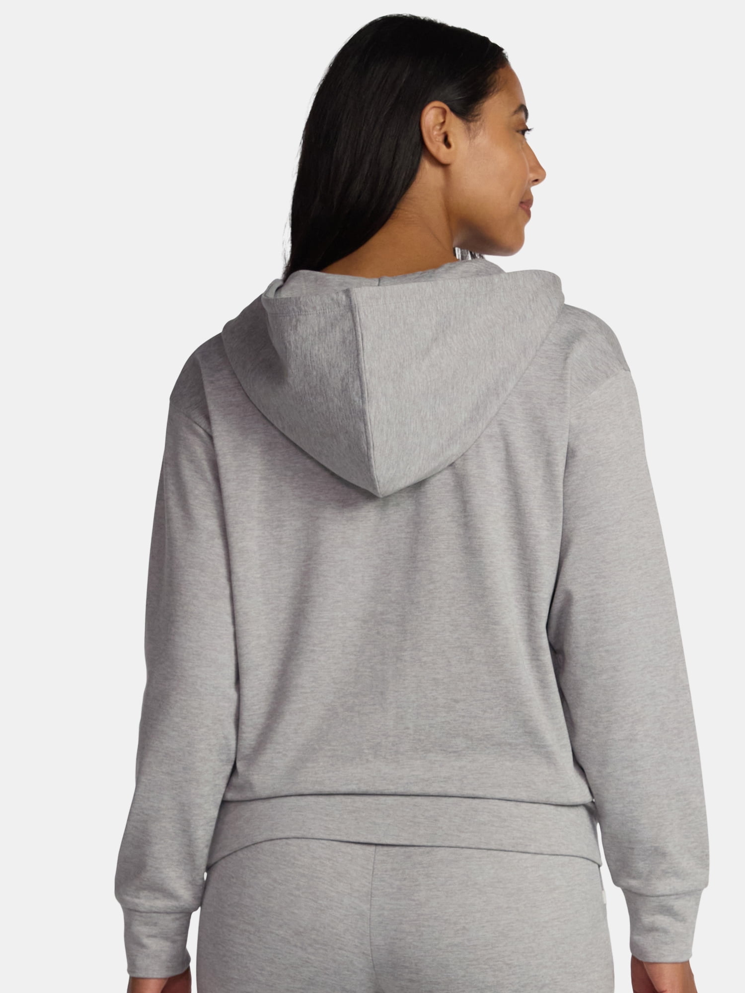 Athletic Works Women's and Women's Plus ButterCore Zip Up Hoodie, Sizes XS-4X