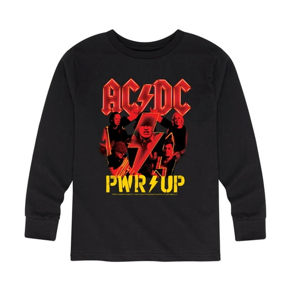 ACDC - Pwr Up - Toddler And Youth Long Sleeve Graphic T-Shirt