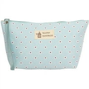 Riah Fashion Daisy Flower Handmade Cosmetic Bag