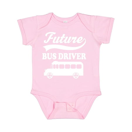 

Inktastic Future Bus Driver Shirt Childs Occupation Gift Baby Boy or Baby Girl Bodysuit