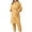 Yellow, variant on LYXSSBYX 2 Piece Outfit for Women Winter Women's Fashion, Leisure, Comfortable Winter Nightgown, Large Home Furnishing Set