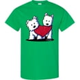 thumbnail image 3 of Inktastic Valentine Westie Duo T-Shirt, 3 of 5