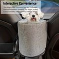 thumbnail image 3 of Pet Car  Dog Bed Waterproof Design Car Armrests  Small Dogs Front Anti-Dirty Safety  for Cats and Dogs in Cars Anti-scratching Convenient installation Targeting Pet, 3 of 7
