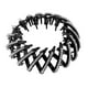 thumbnail image 1 of Pinza para el pelo con forma de garra para hacer moños para niñas y mujeres, con diamantes de imitación, para bodas Unica fila, 1 of 9