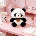 thumbnail image 5 of Yeciiwht Mini Red Panda Plush Toy – Soft Rust Brown Stuffed Animal for Desk, Shelf or Car, Kawaii Baby Panda Doll Gift for Kids, Claw Prize Toy, 5 of 6